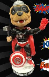 Superhero Rusty bobblehead