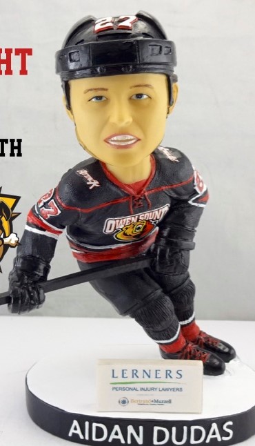 Aidan Dudas bobblehead