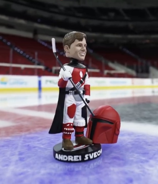 Andrei Svechnikov bobblehead