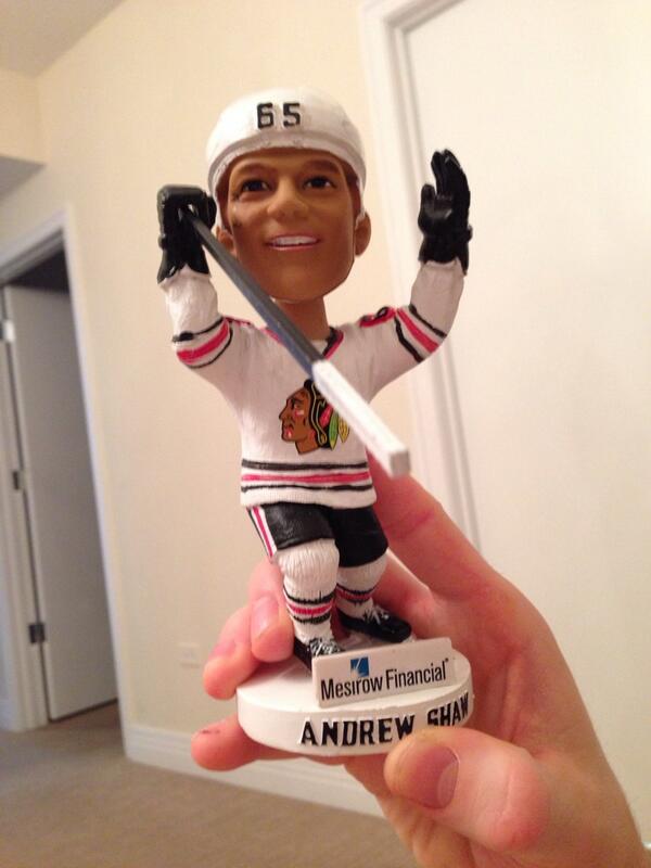 Andrew Shaw bobblehead