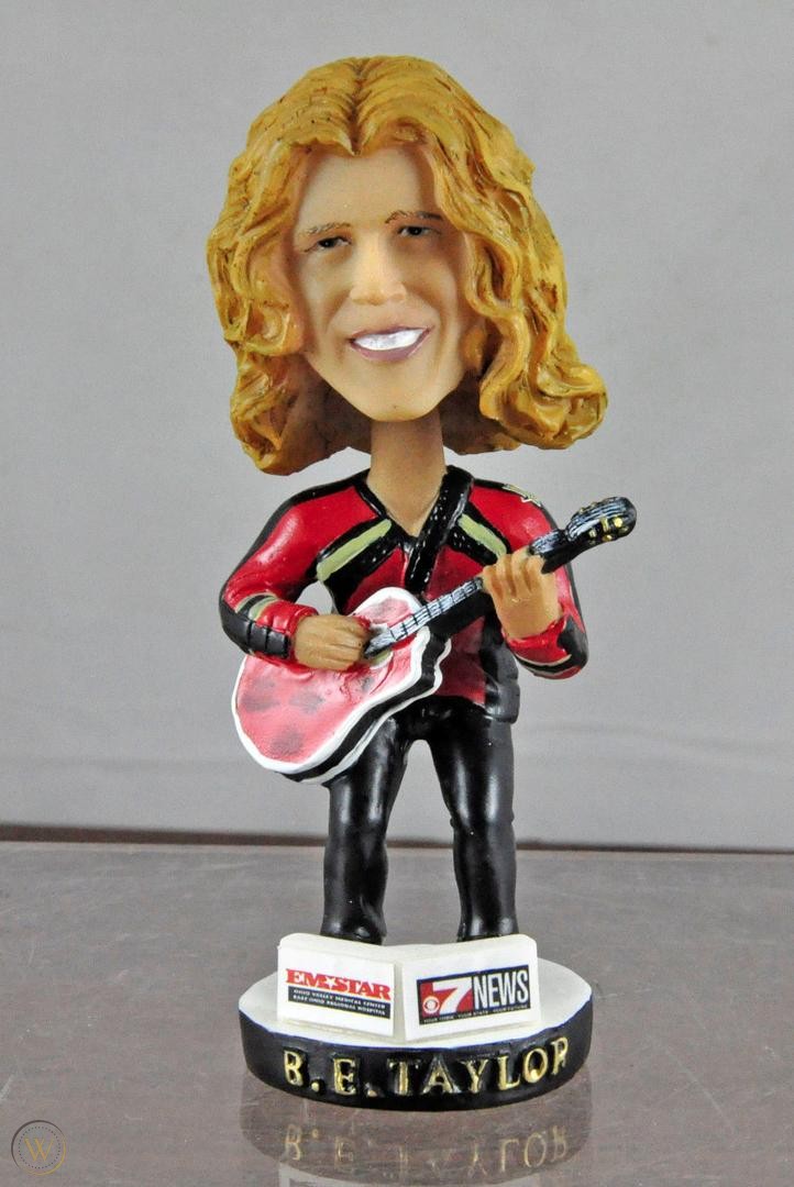 B.E. Taylor bobblehead