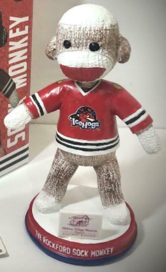 Babs the Sock Monkey bobblehead