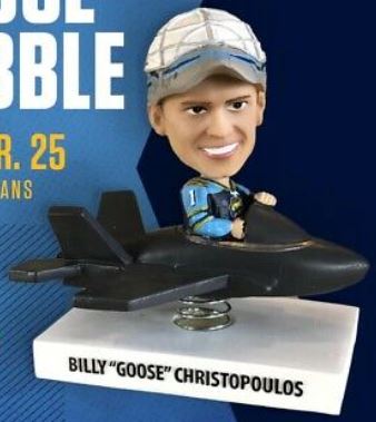 Billy Christopoulos bobblehead