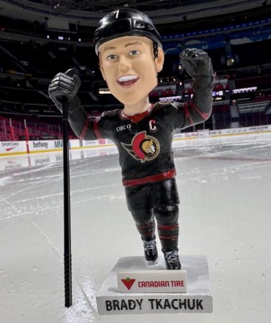 Brady Tkachuk bobblehead