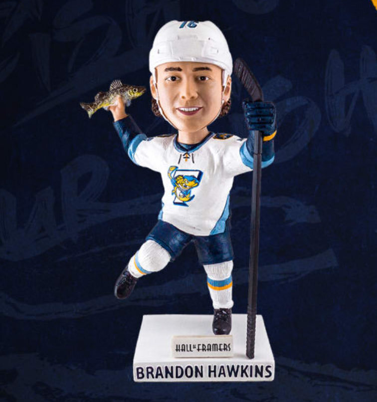 Brandon Hawkins bobblehead