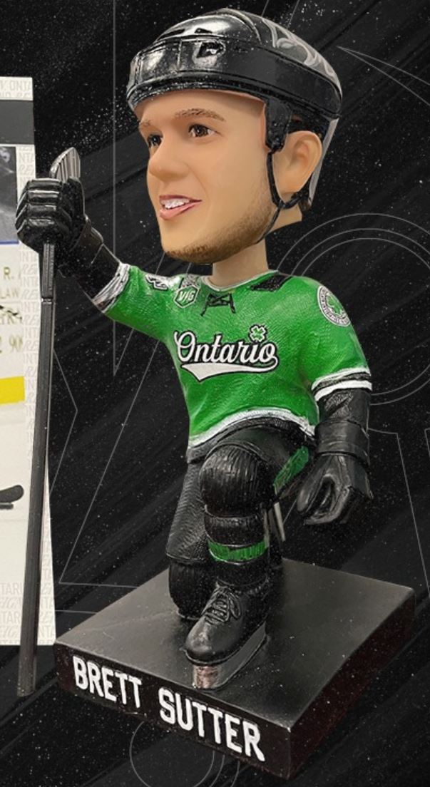 Brett Sutter bobblehead