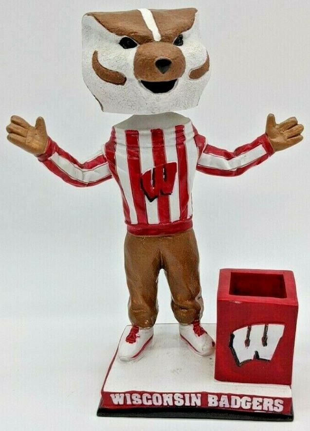 Bucky Badger bobblehead