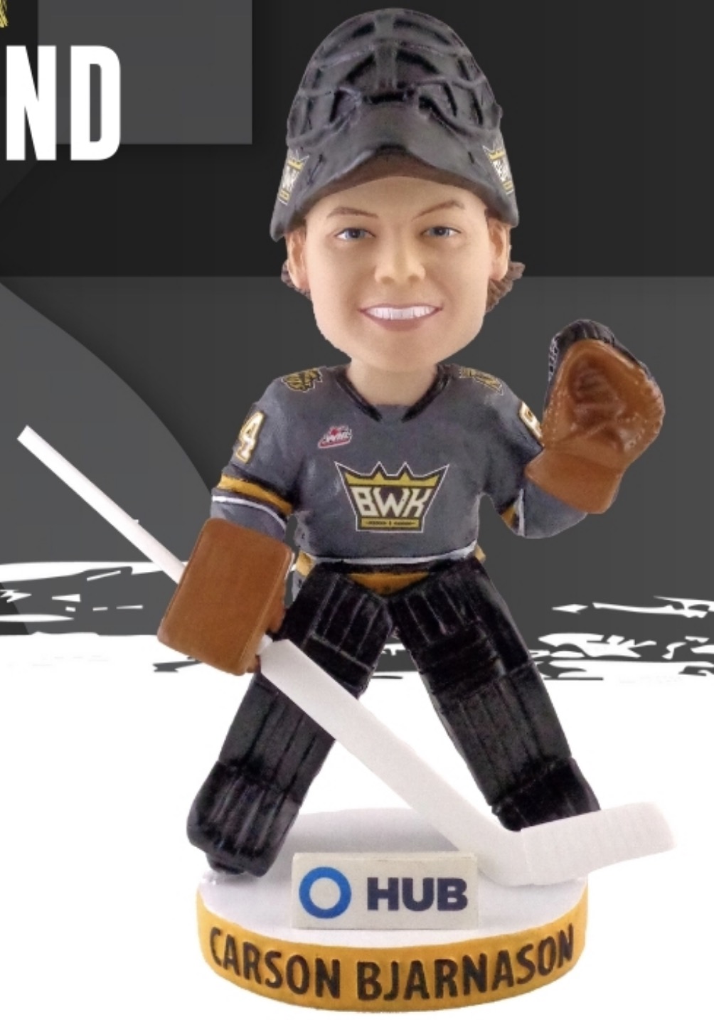 Carson Bjarnason bobblehead