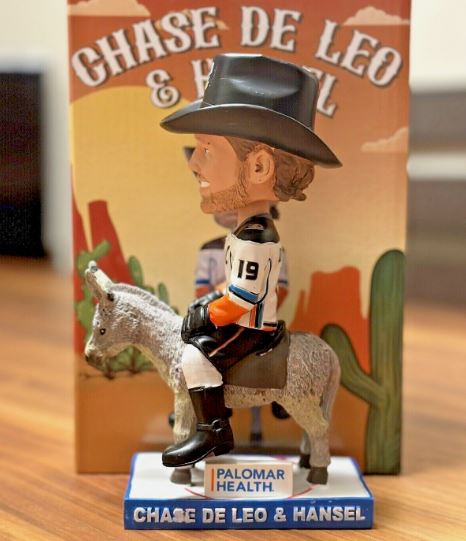 Chase De Leo & Hansel bobblehead