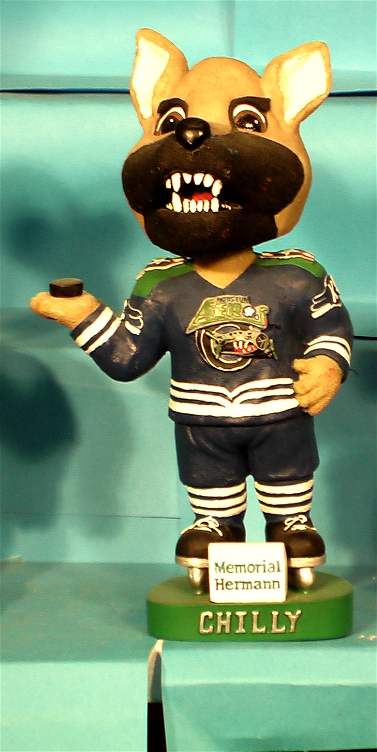 Houston Aeros AHL Bobbleheads - Fourth Liine Bobbles