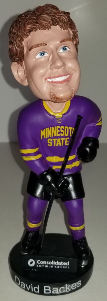 David Backes bobblehead