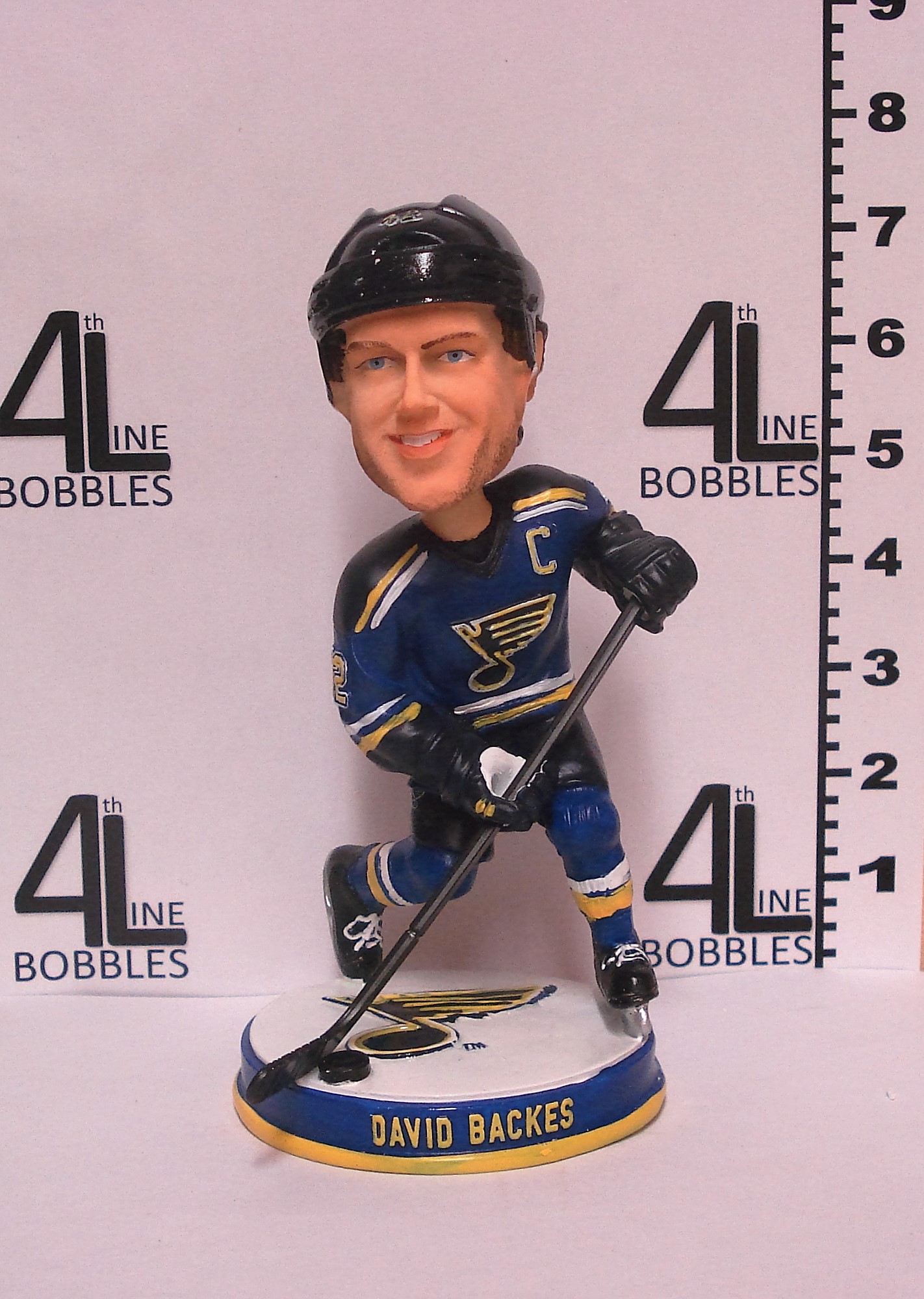 David Backes bobblehead