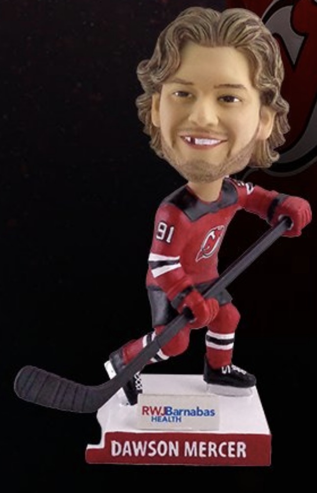 Dawson Mercer bobblehead