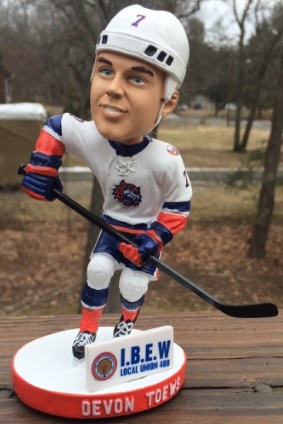 Devon Toews bobblehead