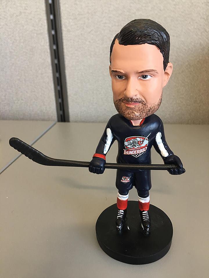 Dylan Clarke bobblehead