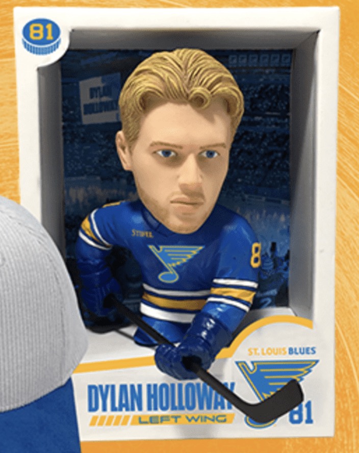 Dylan Holloway bobblehead
