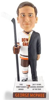 George McPhee bobblehead