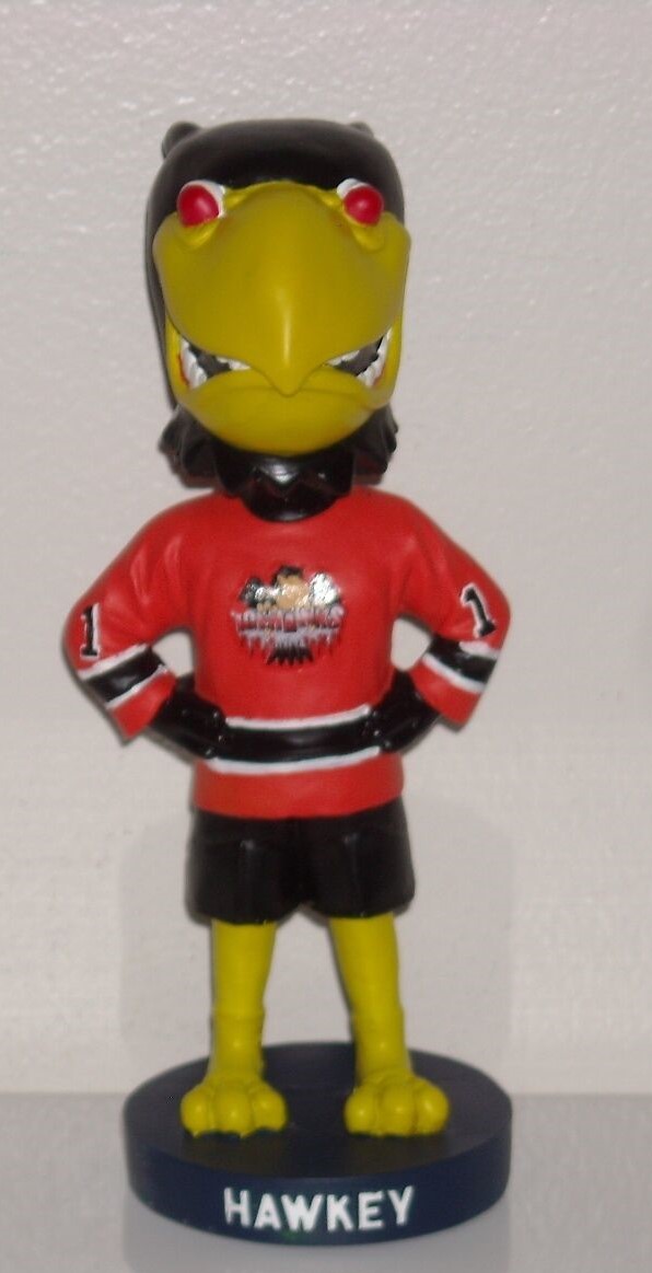 Hawkey bobblehead