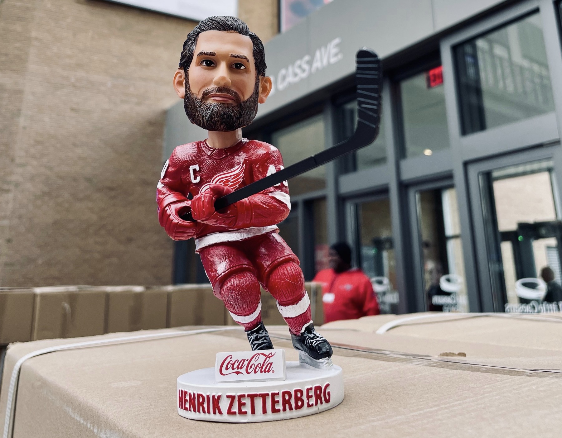 Henrik Zetterberg bobblehead