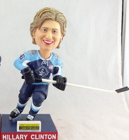 Hillary Clinton bobblehead