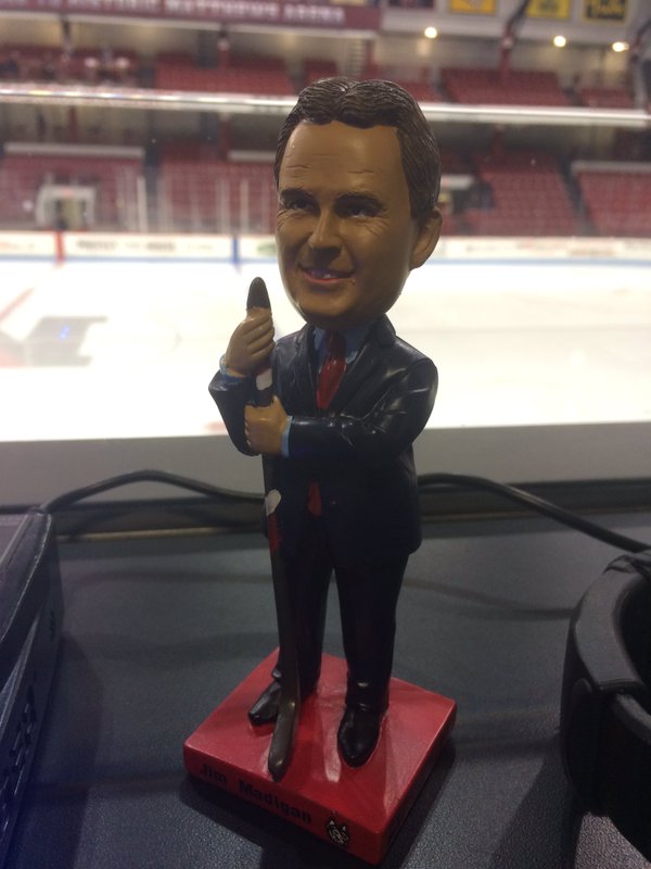 Jim Madigan bobblehead