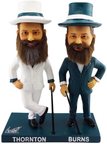 Joe Thornton & Brent Burns bobblehead