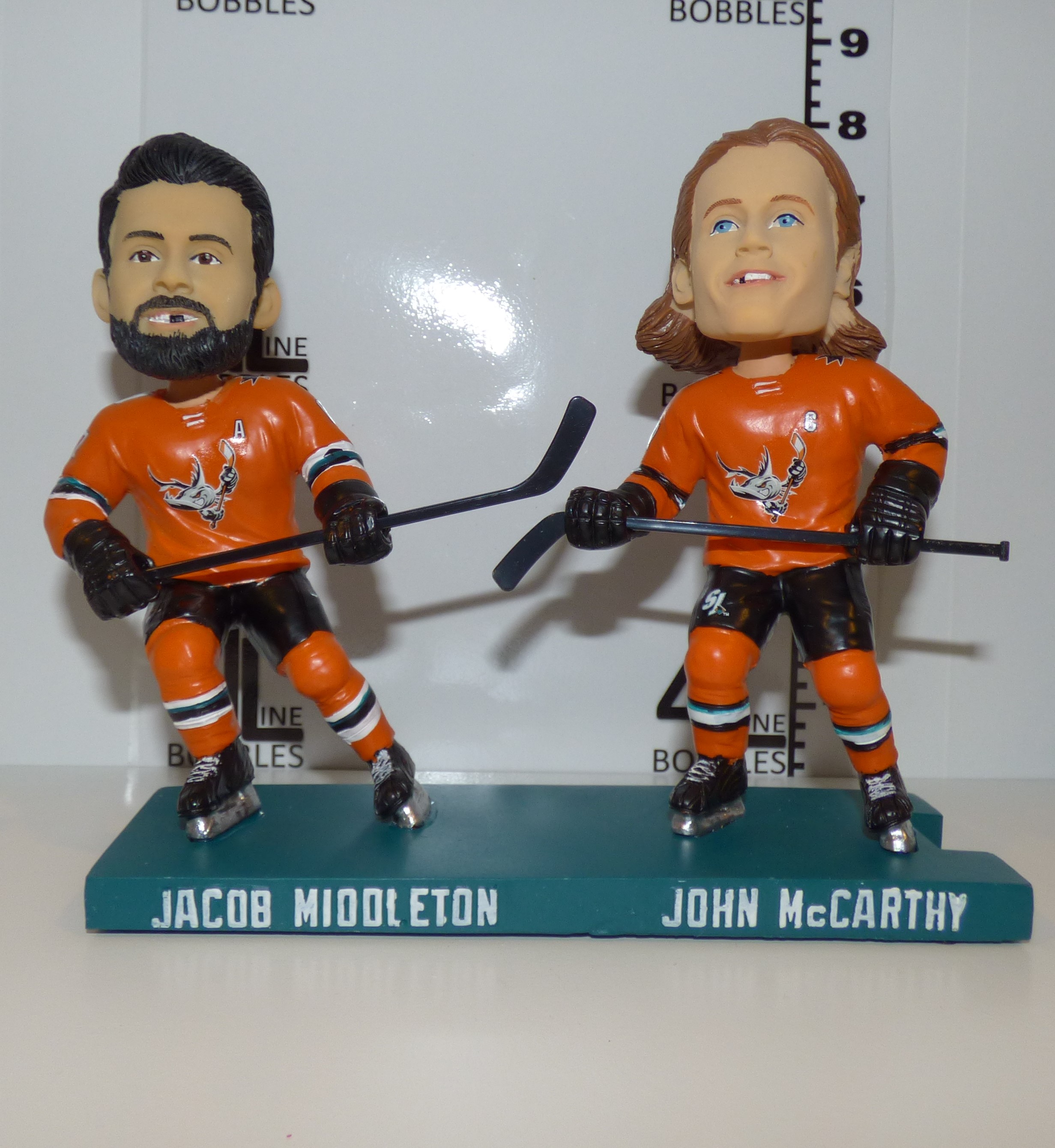 John McCarthy & Jake Middleton bobblehead