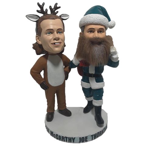 John McCarthy & Joe Thornton bobblehead