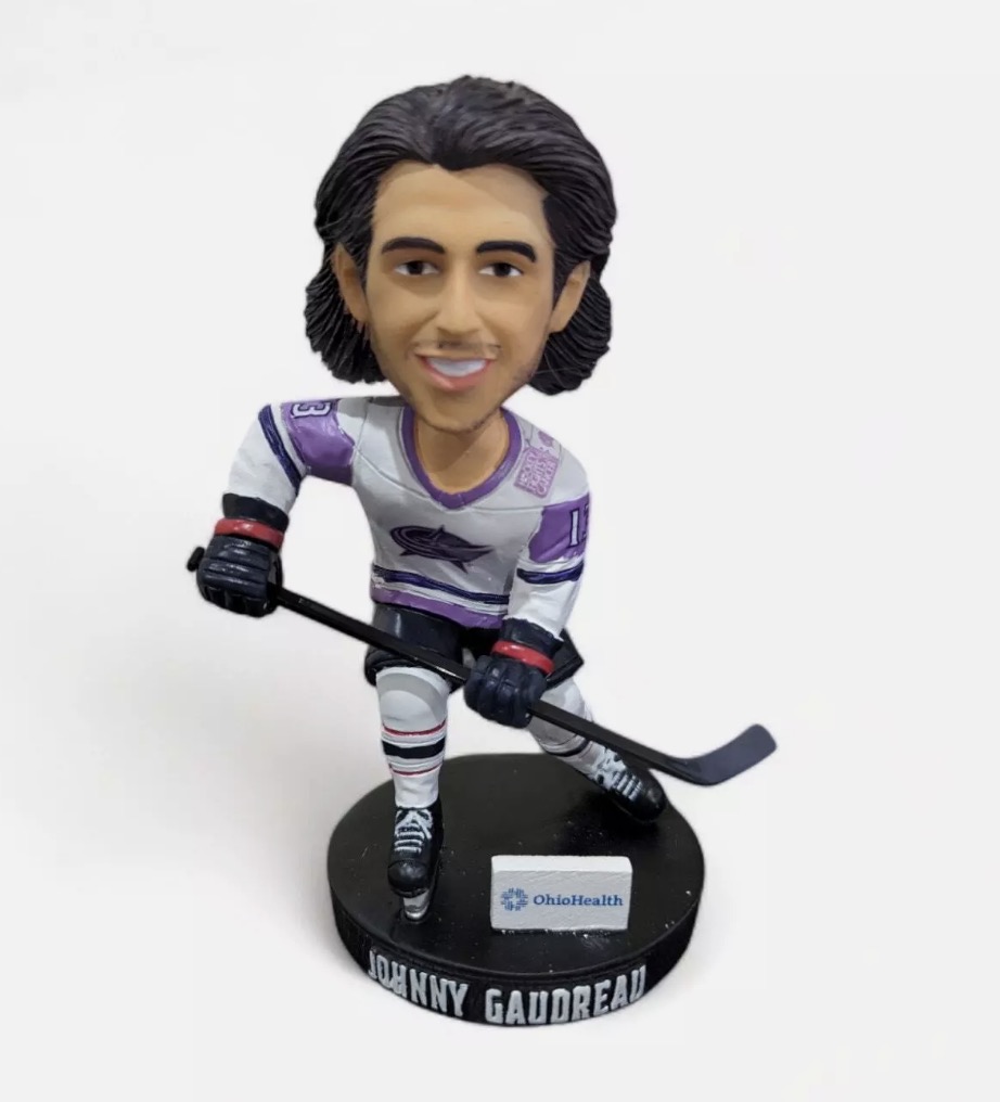 Johnny Gaudreau bobblehead