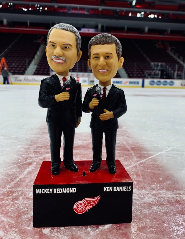 Ken Daniels & Mickey Redmond bobblehead