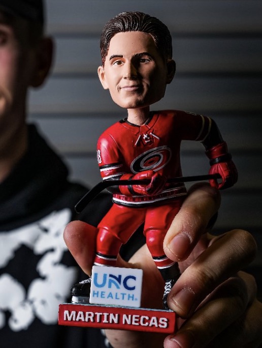 Martin Necas bobblehead