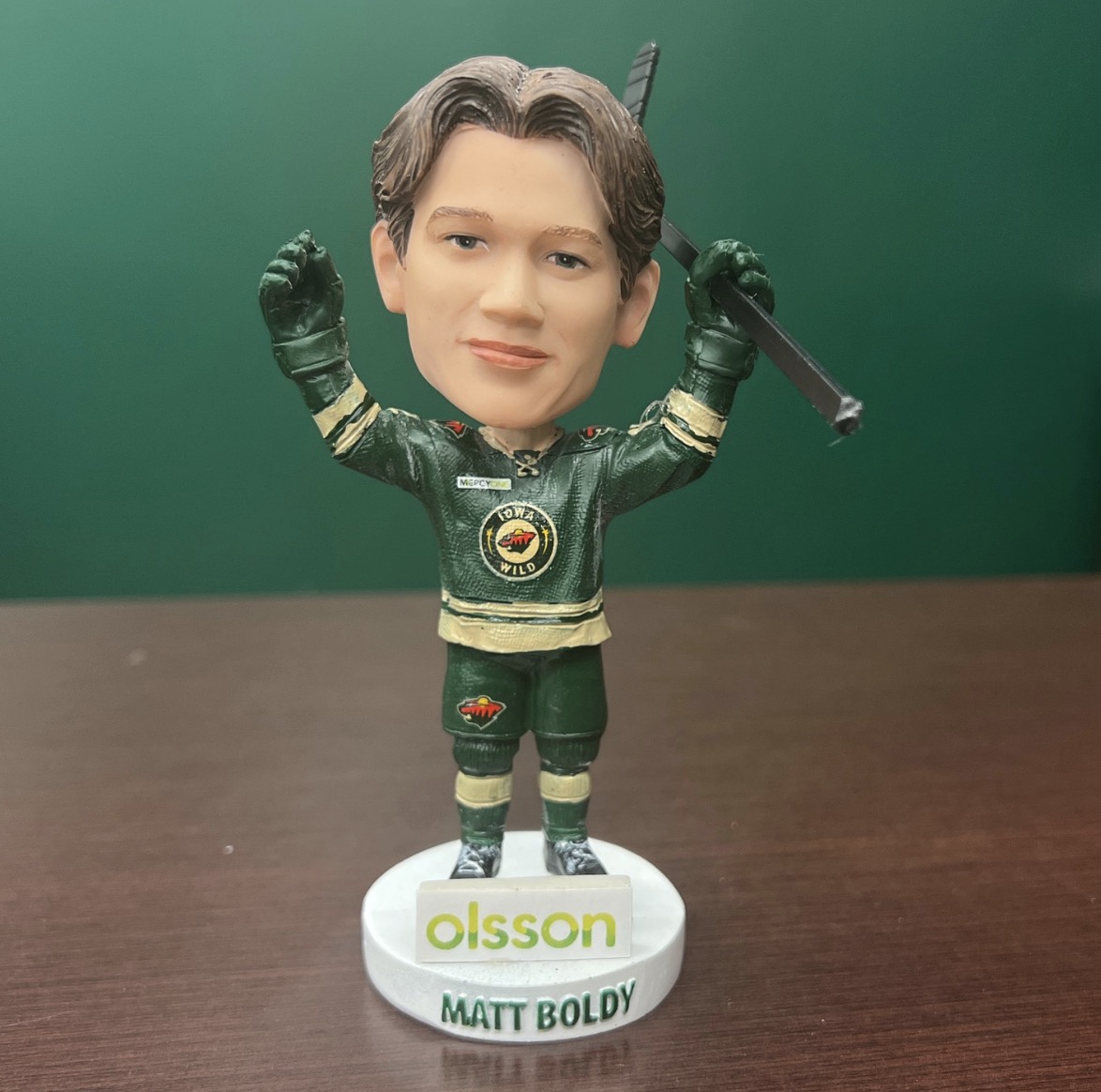 Matt Boldy bobblehead