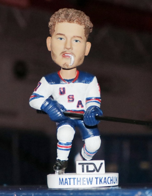 Matthew Tkachuk bobblehead