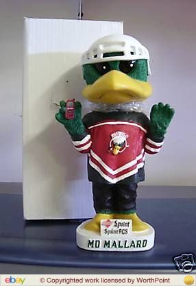 Mo Mallard bobblehead