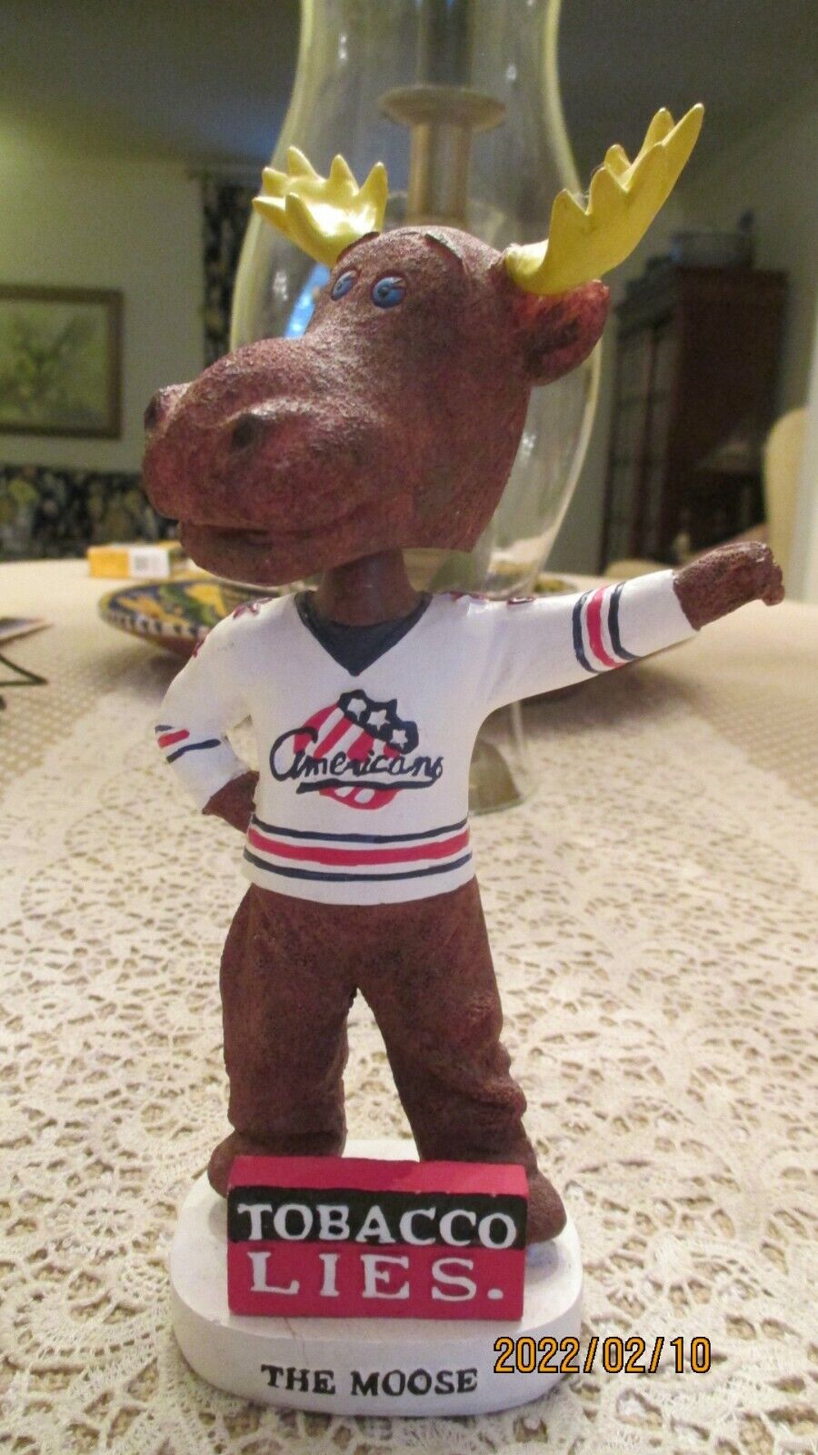 Moose bobblehead