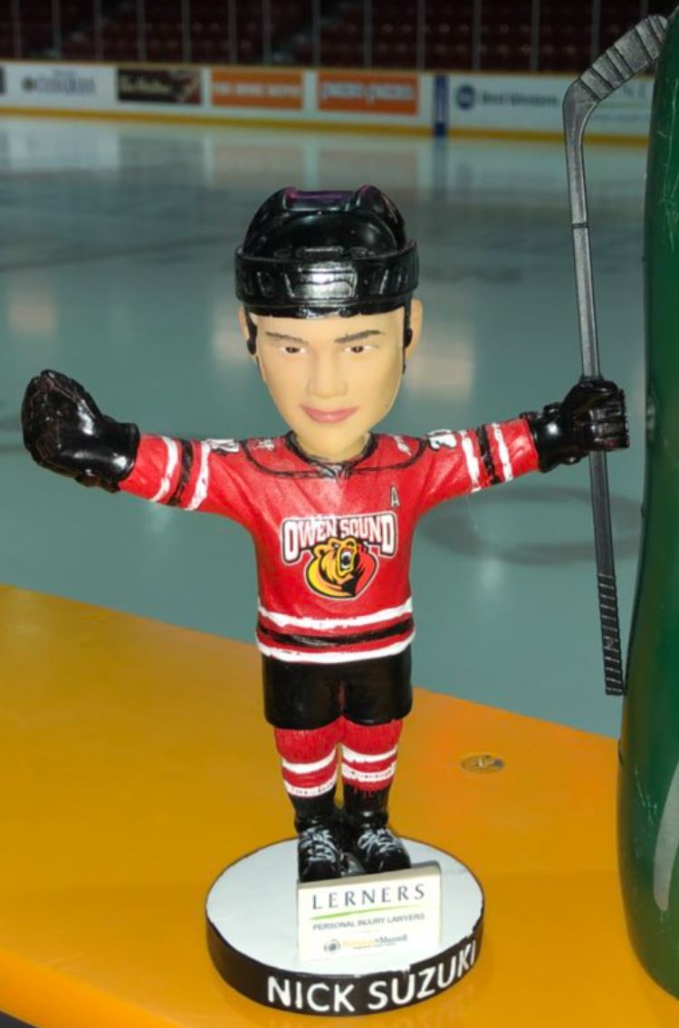 Nick Suzuki bobblehead