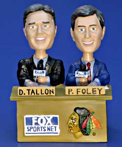 Pat Foley & Dale Tallon bobblehead