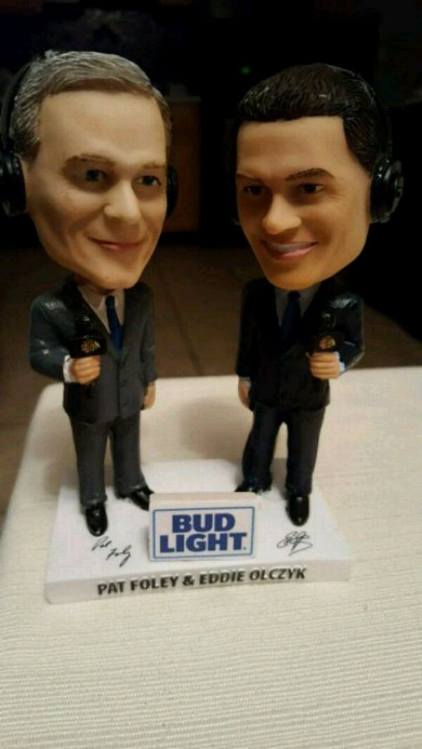 Pat Foley & Eddie Olczyk bobblehead