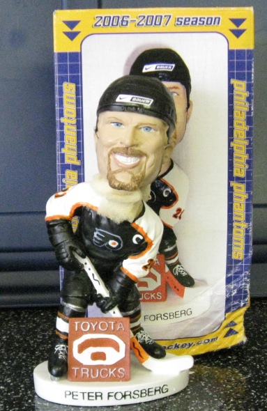 Peter Forsberg bobblehead