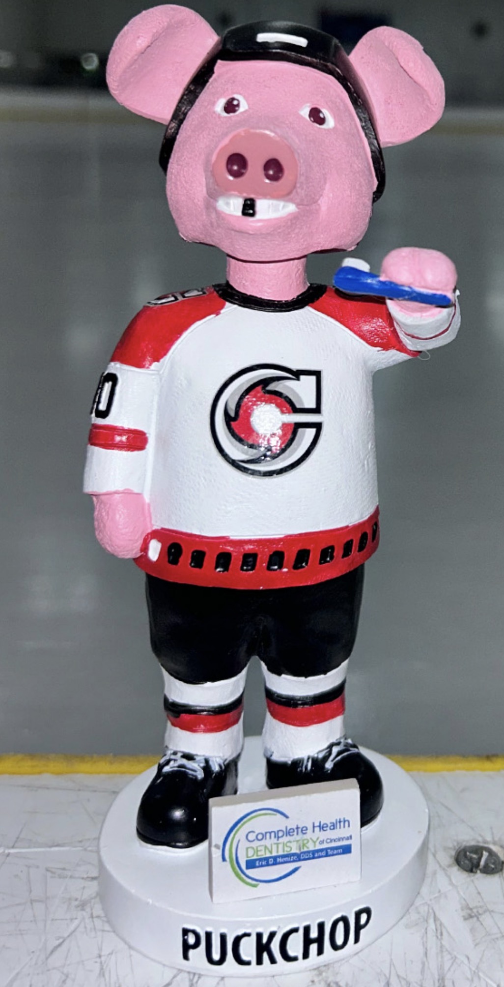 Puckchop bobblehead