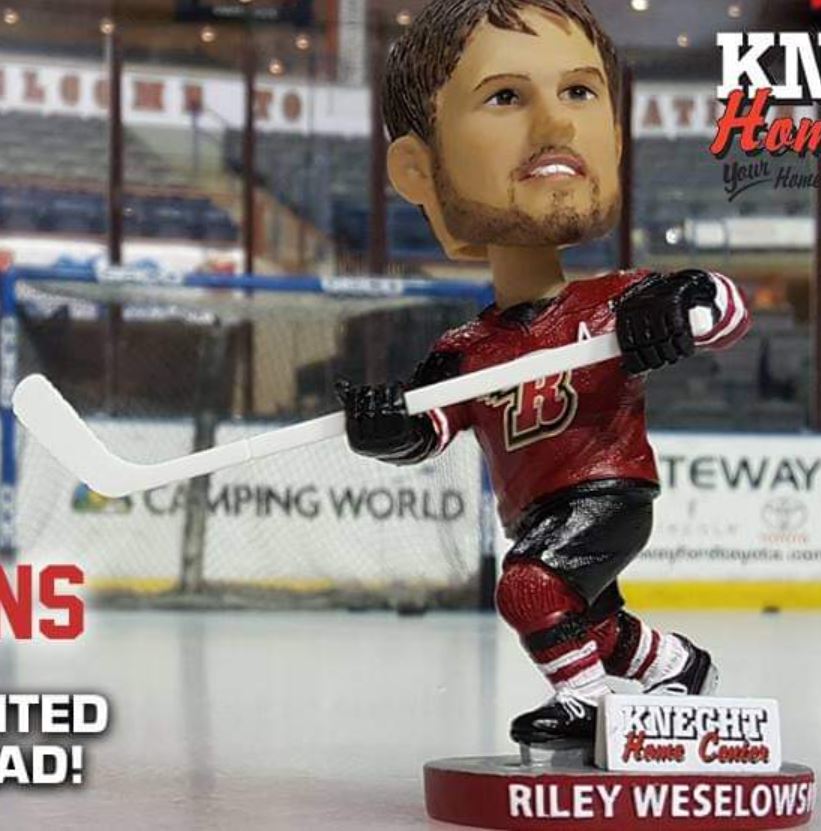 Riley Weselowski bobblehead