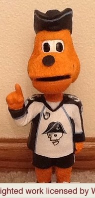 Roscoe bobblehead