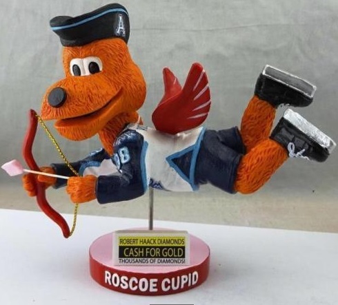 Roscoe bobblehead