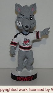 Rowdy the Albany River Rats Mascot Bobble Head 7