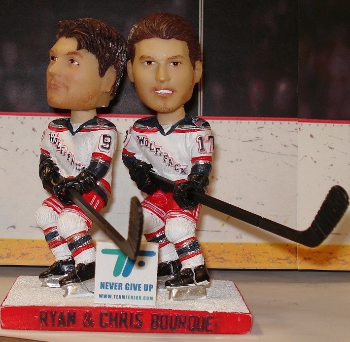 Ryan & Chris Bourque bobblehead