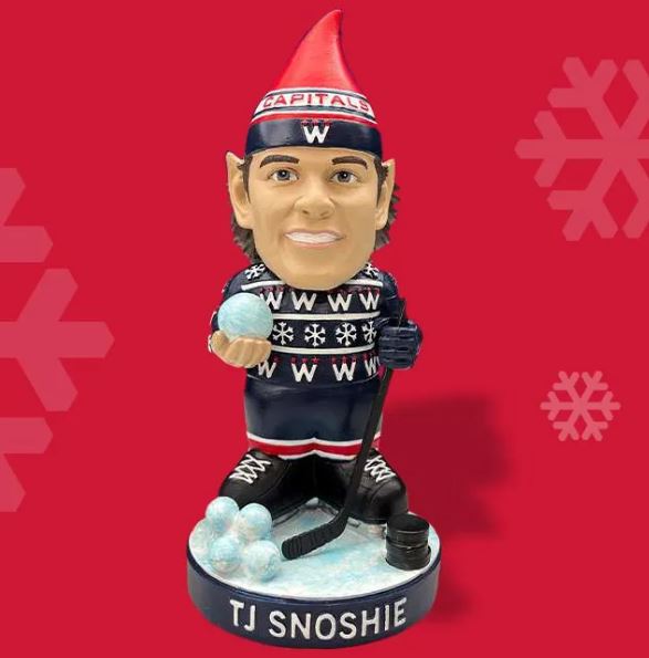 T.J. Oshie (Garden Gnome) bobblehead