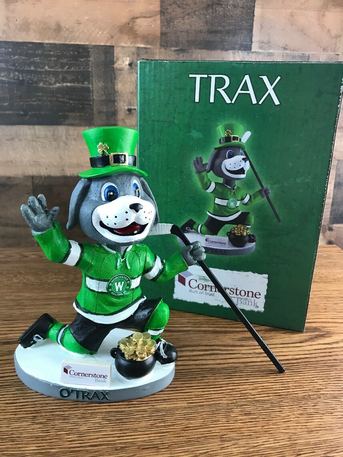 Trax bobblehead