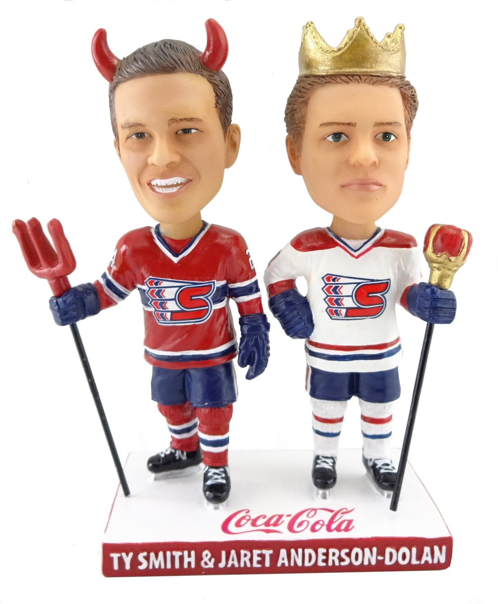 Ty Smith & Jaret Anderson-Dolan bobblehead